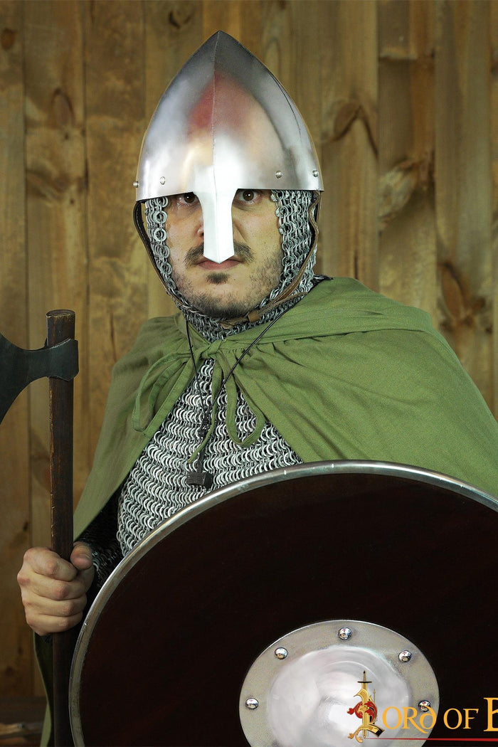 Norman nasal helmet, 2 mm (battle-ready)