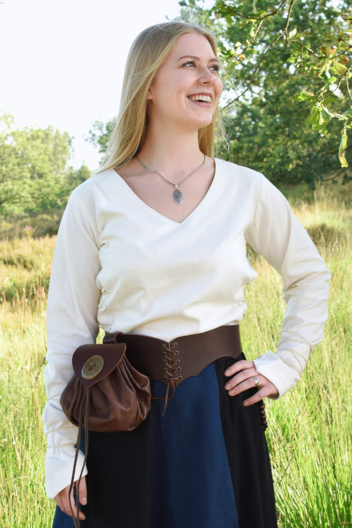 Medieval blouse Aubrey, natural