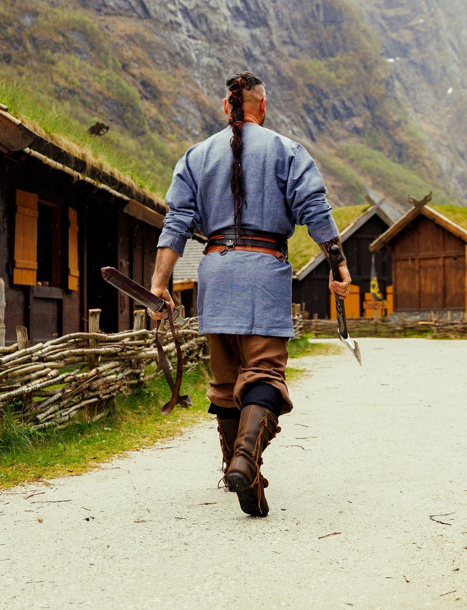 Viking tunic Torsten, blue