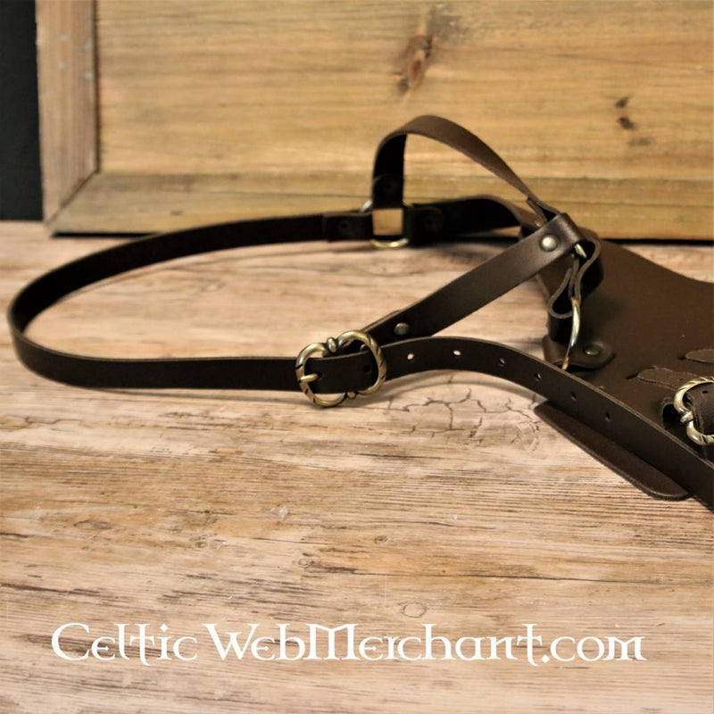 Rapier baldric, 16th-17th century, black