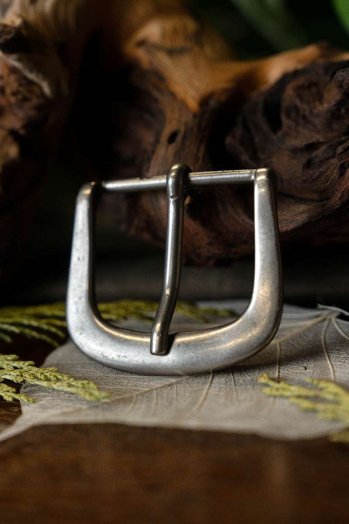 Medieval buckle 4a, silvered