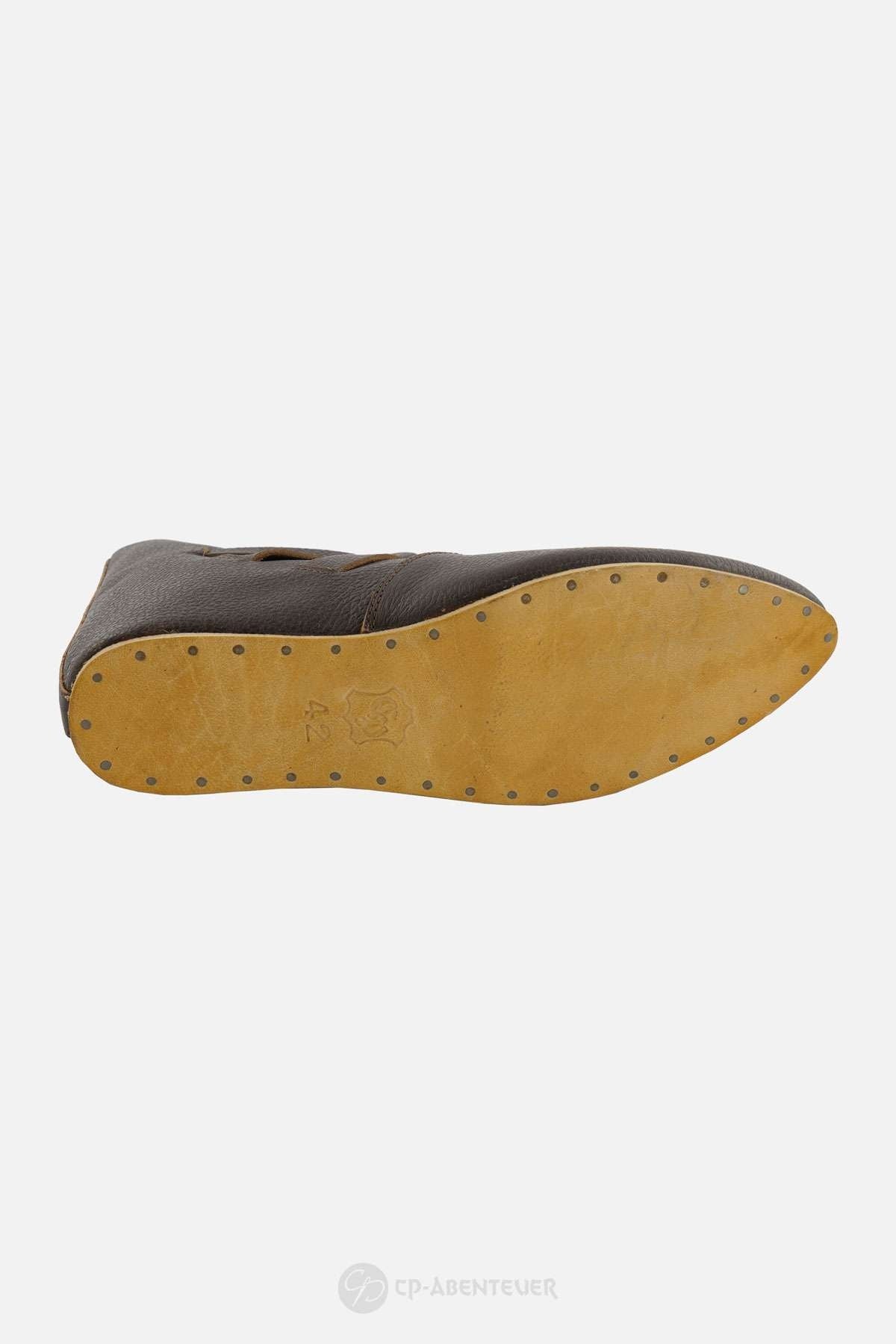 Ankle boots Ulrich, medieval, brown