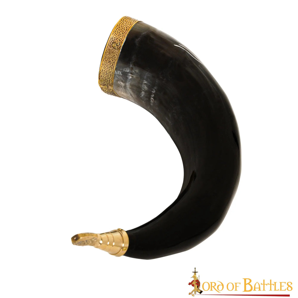 Engraved Odin drinking horn, 300-500 ml