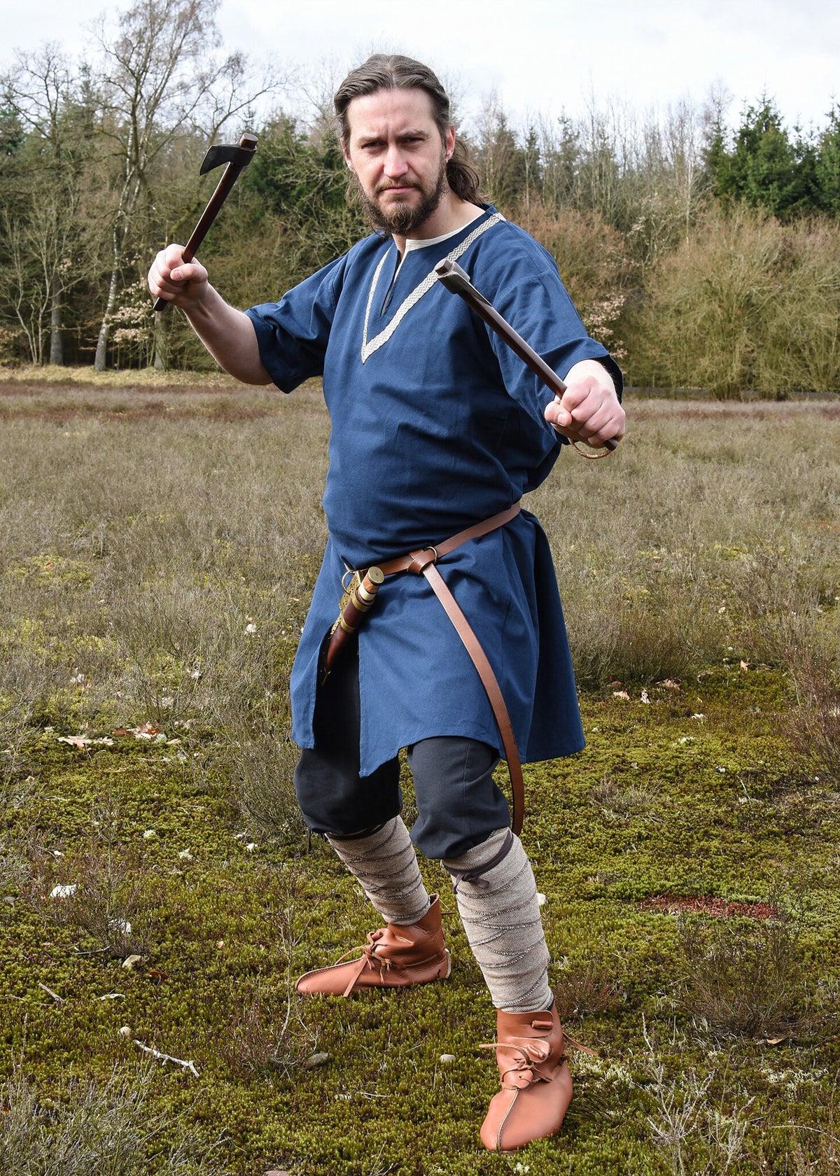 Viking throwing axe, semi-sharp