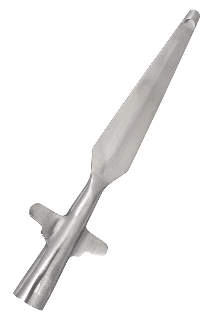 Viking winged spearhead, blunt (battle-ready)