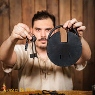 Large medieval padlock