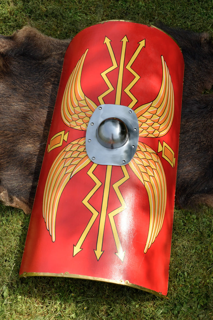 Roman umbo for scutum, steel