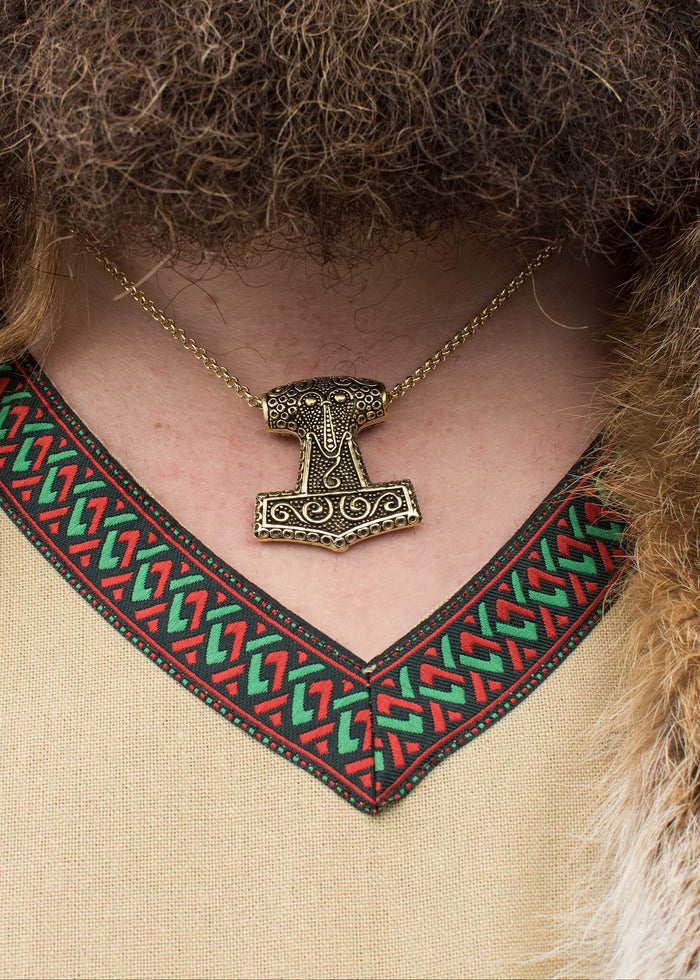 Sand coloured Viking tunic