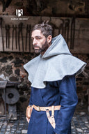 Capiroto Cucullus, gris, mezcla de lana