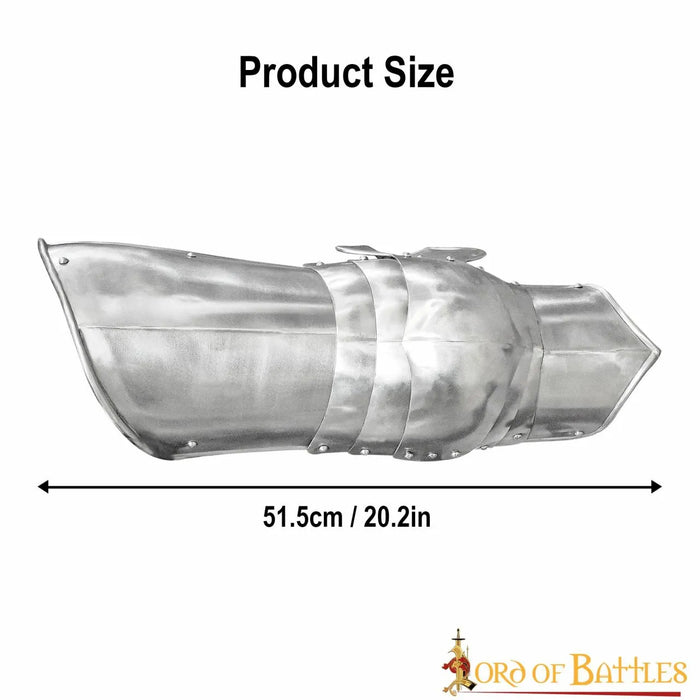 Gothic cuisses, 1.6 mm