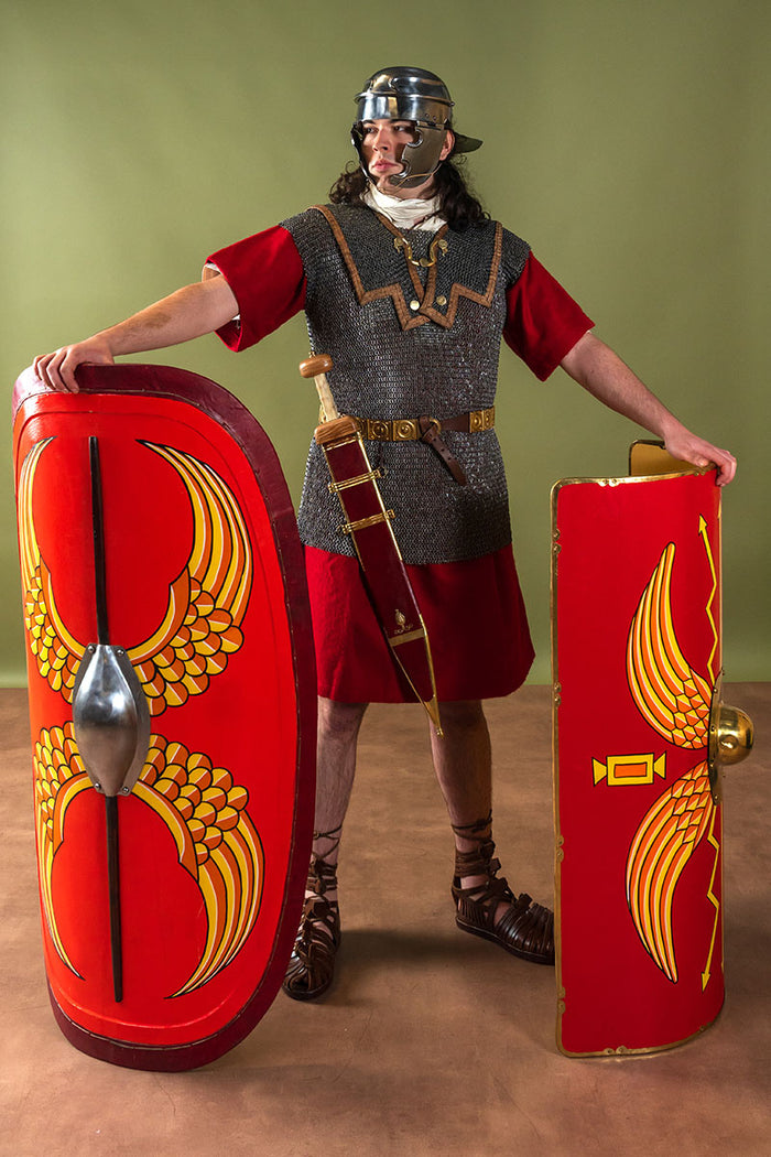 Wooden scutum