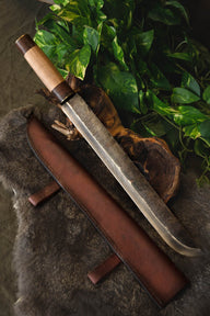 Germanic scramasax Leuthari, semi-sharp