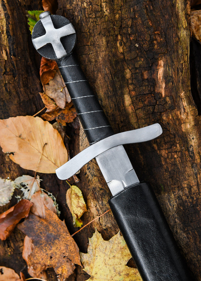 Crusader dagger Jerusalem, blunt (battle-ready)