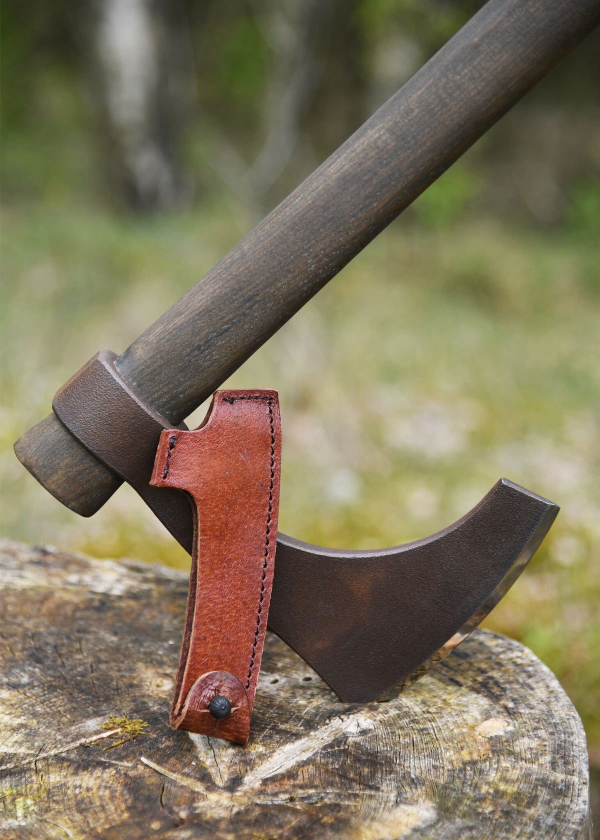 Bearded Axe, antique finish, type C, sharp