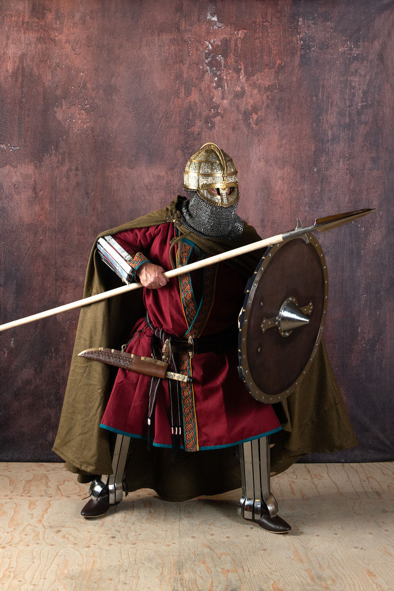 Wooden Viking shield Hvitserk