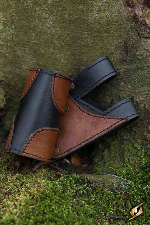 LARP sword holder King, black-brown