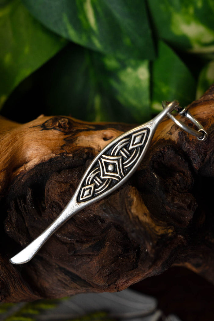 Viking nail cleaner Birka grave 660, silvered