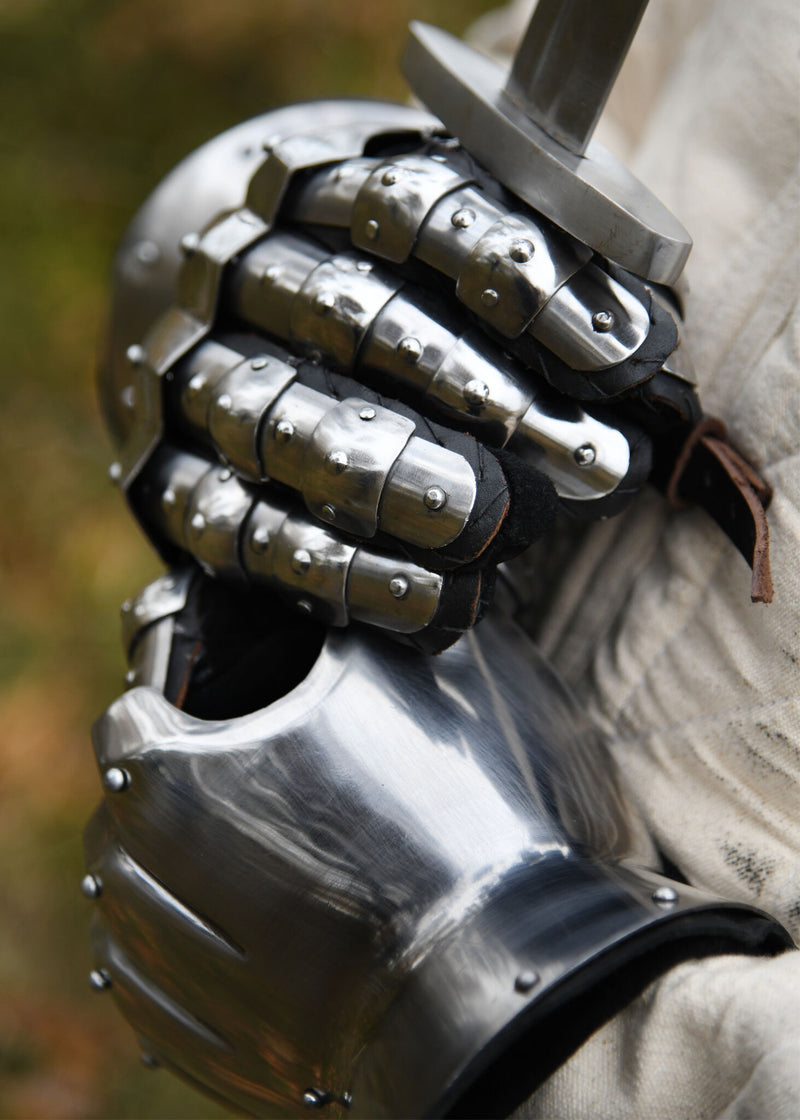 Guantes de reloj de arena Wighelm, 1350–1410, 1,6 mm