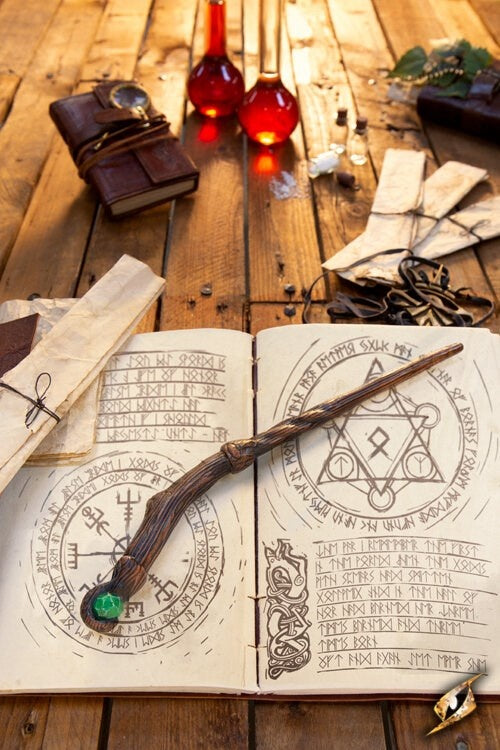 Wand Druid, brown