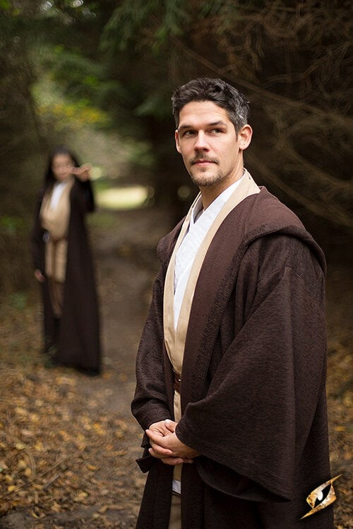 Medieval robe Osgar, brown