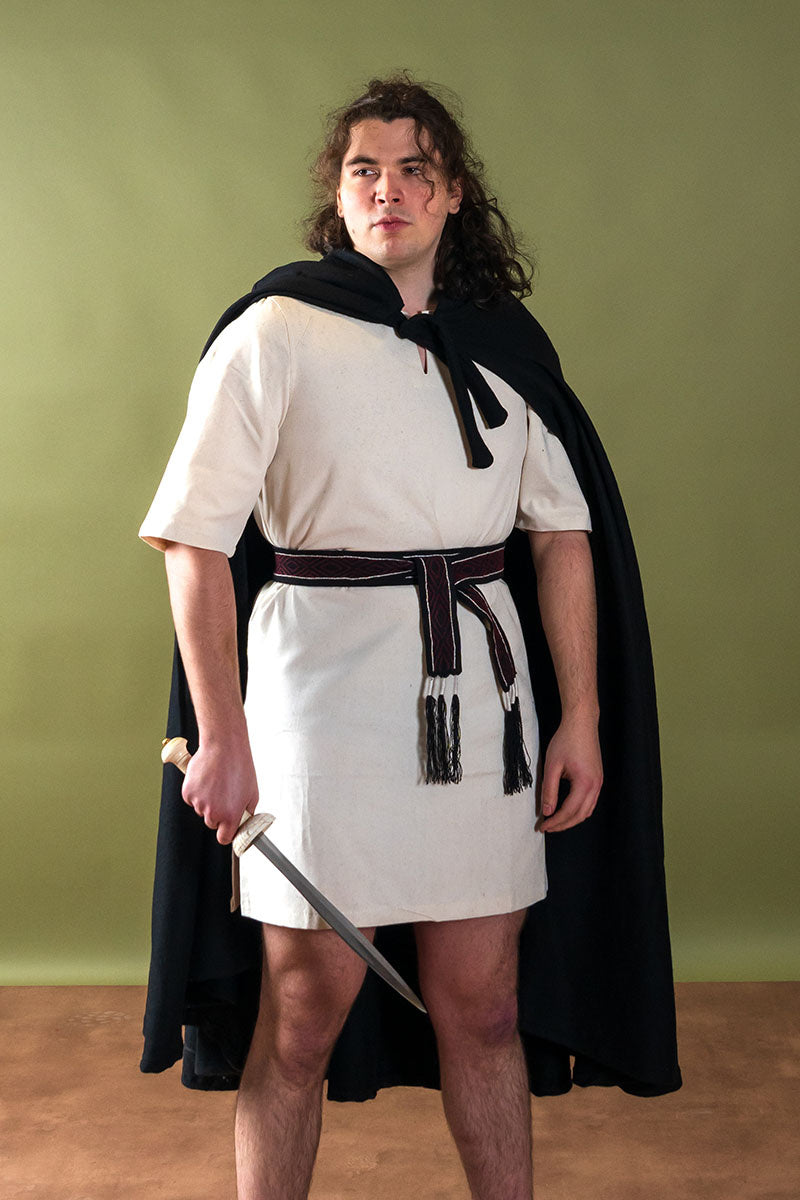 Untertunika Lofar, halblange Ärmel, creme