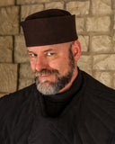 Felt hat, wool, brown