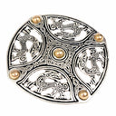 Anglo-Saxon fibula Flintshire, silvered bronze