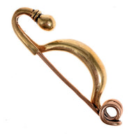 Early La Tènefibula, small, bronze