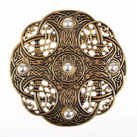 Anglo-Saxon fibula, Galloway treasure, bronze