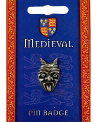 Middeleeuws insigne gargouille, tin