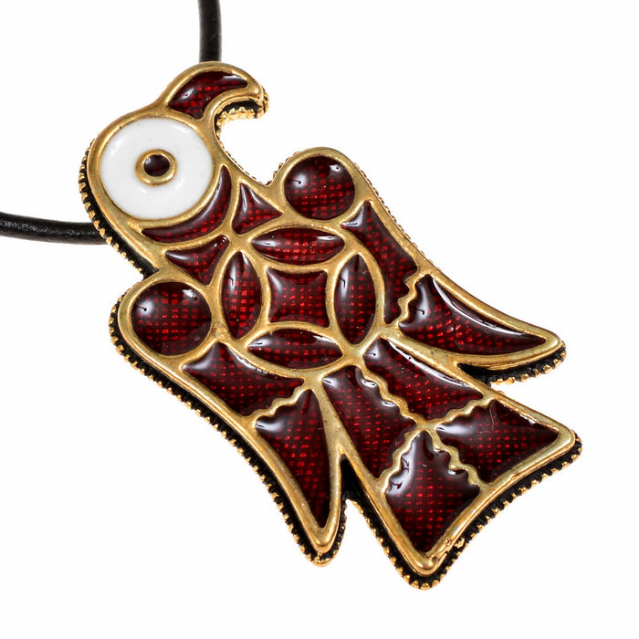 Ostrogothic eagle pendant Via Flaminia, 5th-6th century, bronze
