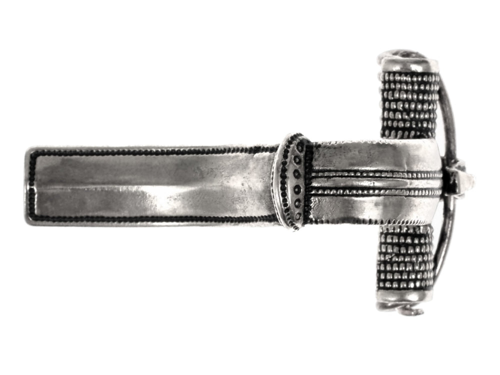 Germanic scroll fibula, Putensen, bronze