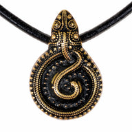 Snake amulet Gørding, 10th-11th century, bronze