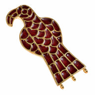 Gothic eagle fibula from Oßmannstedt, bronze