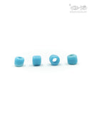 Small Viking glass bead Gotland, light blue, 10 pieces