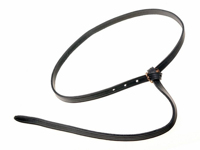 Awarse belt, black leather
