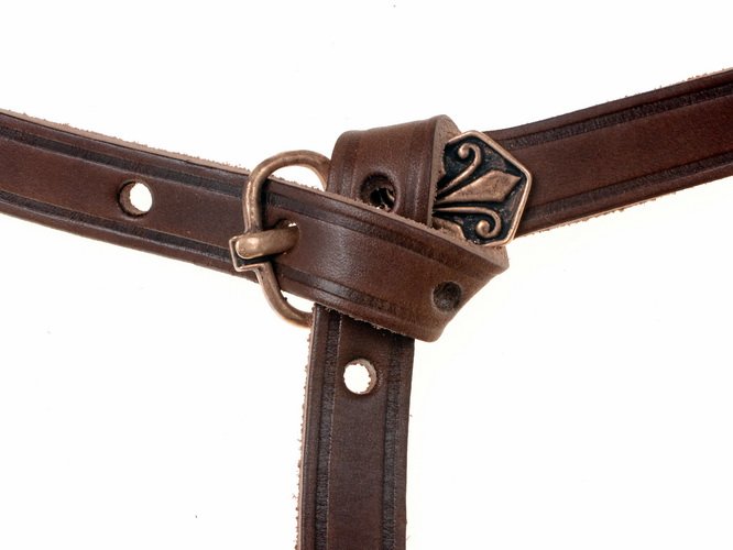 Awarse belt, black leather