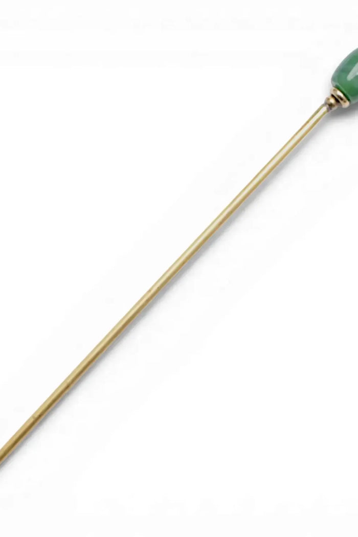 Roman hair needle Pompeia, green