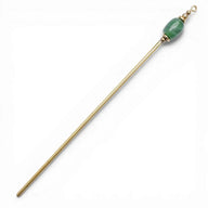 Roman hair needle Pompeia, green