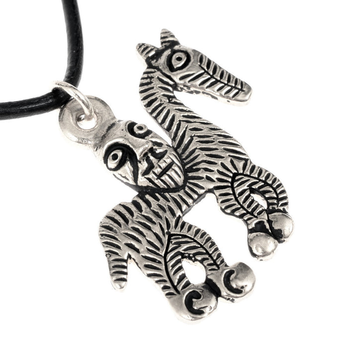 Bulgarian horse amulet - detail