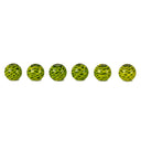 Viking glass bead Haithabu, green, 5 pieces