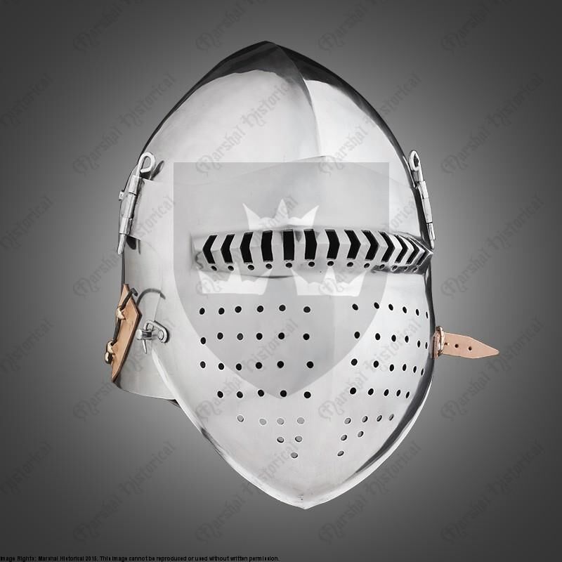 Late 14th century bascinet, 2 mm (battle-ready)