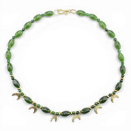 Roman necklace Valeria, lunulae