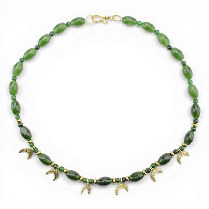 Roman necklace Valeria, lunulae
