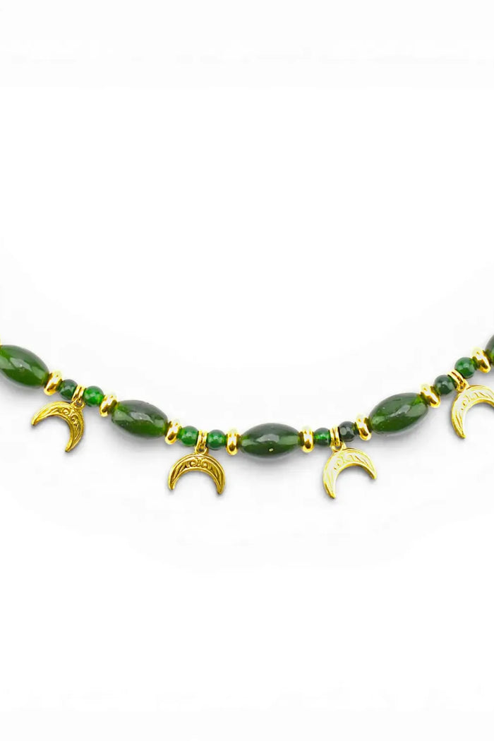 Roman necklace Valeria, lunulae
