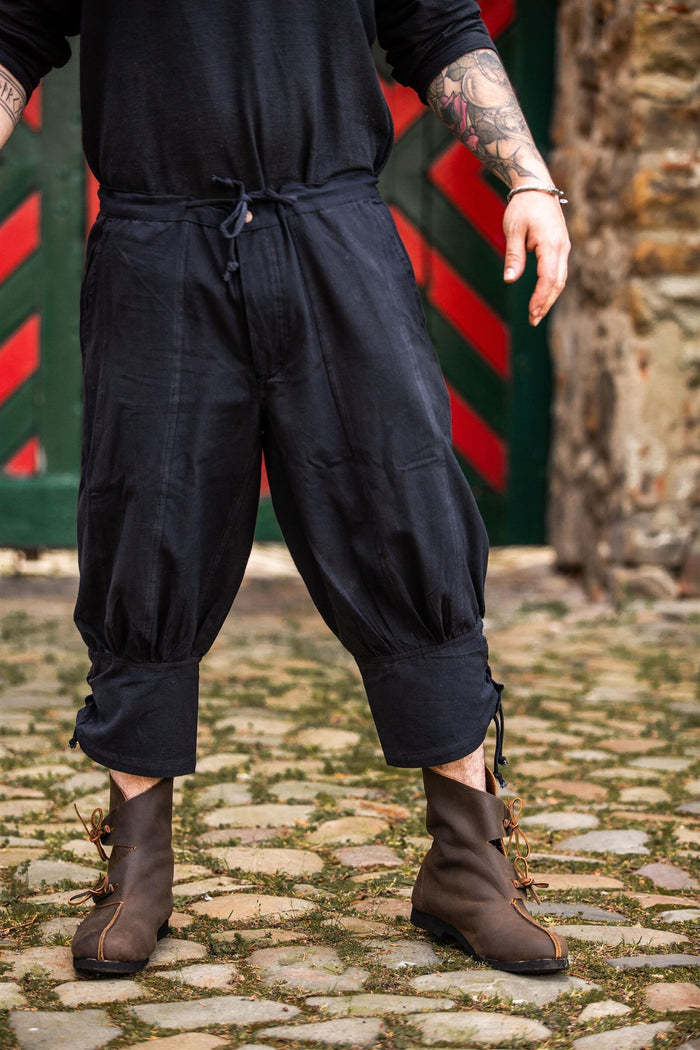 Renaissance pof breeches Pavia, black