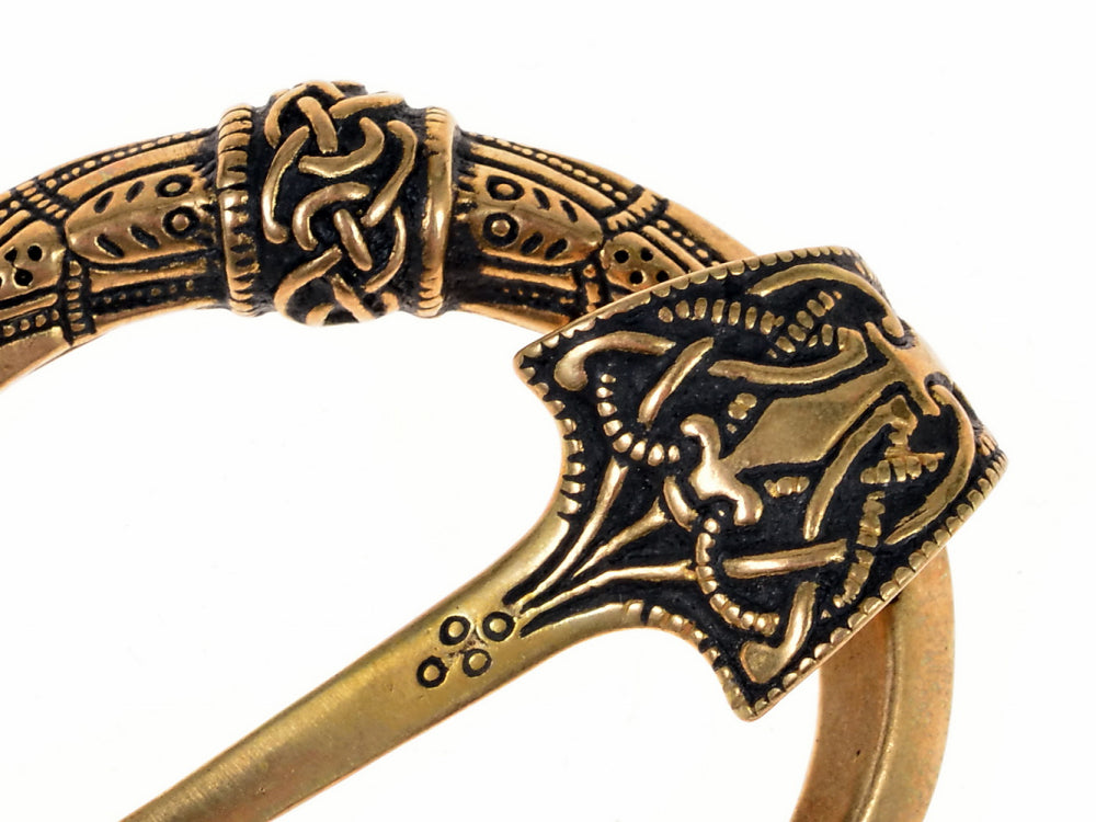 Baltic ring fibula, Kostivere, bronze