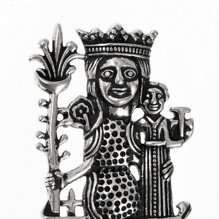 Pilgrim sign Our Lady of Tombelaine, 15th century, bronze