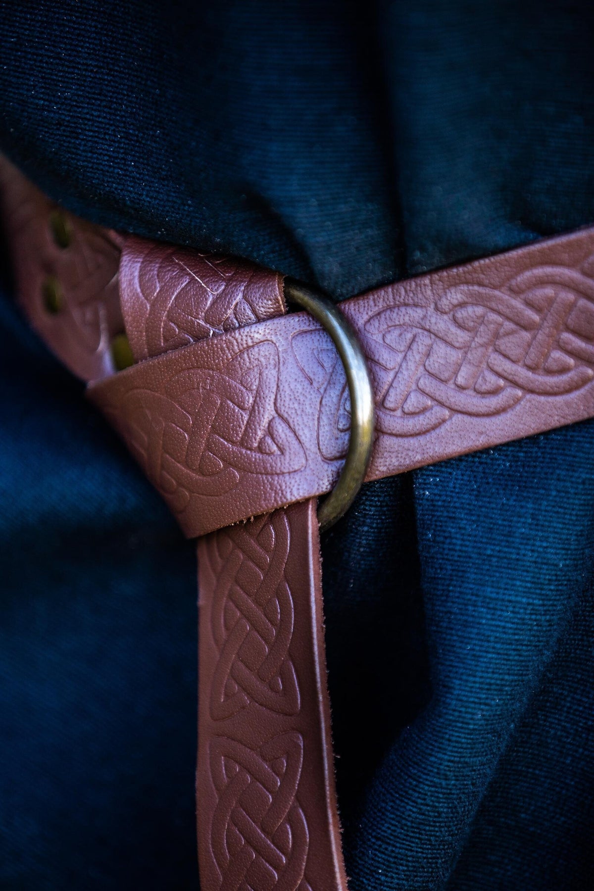 Celtic ringbelt, brown