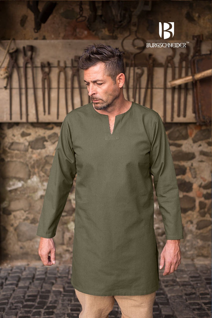 Middeleeuwse tuniek Leif, groen